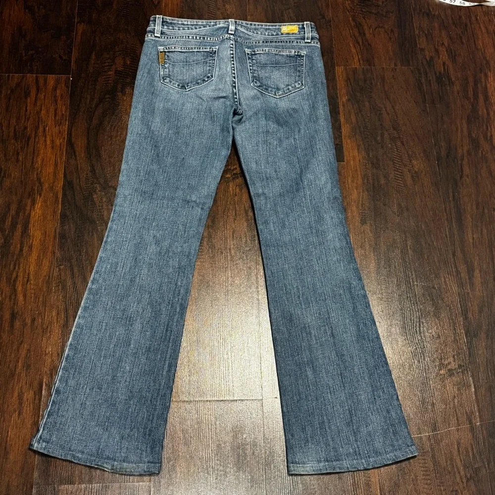 PAIGE Premium Denim Hollywood Hills Classic Rise Boot Cut Jeans Y2K Vintage 29 - Picture 12 of 15